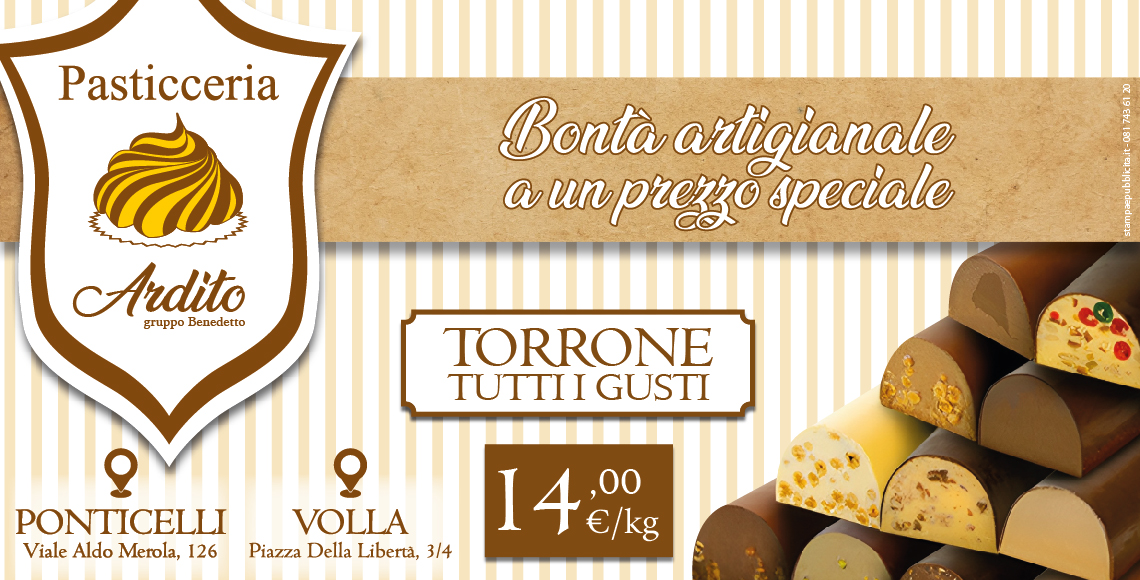 Offerte speciali della pasticceria Benedetto by Ardito